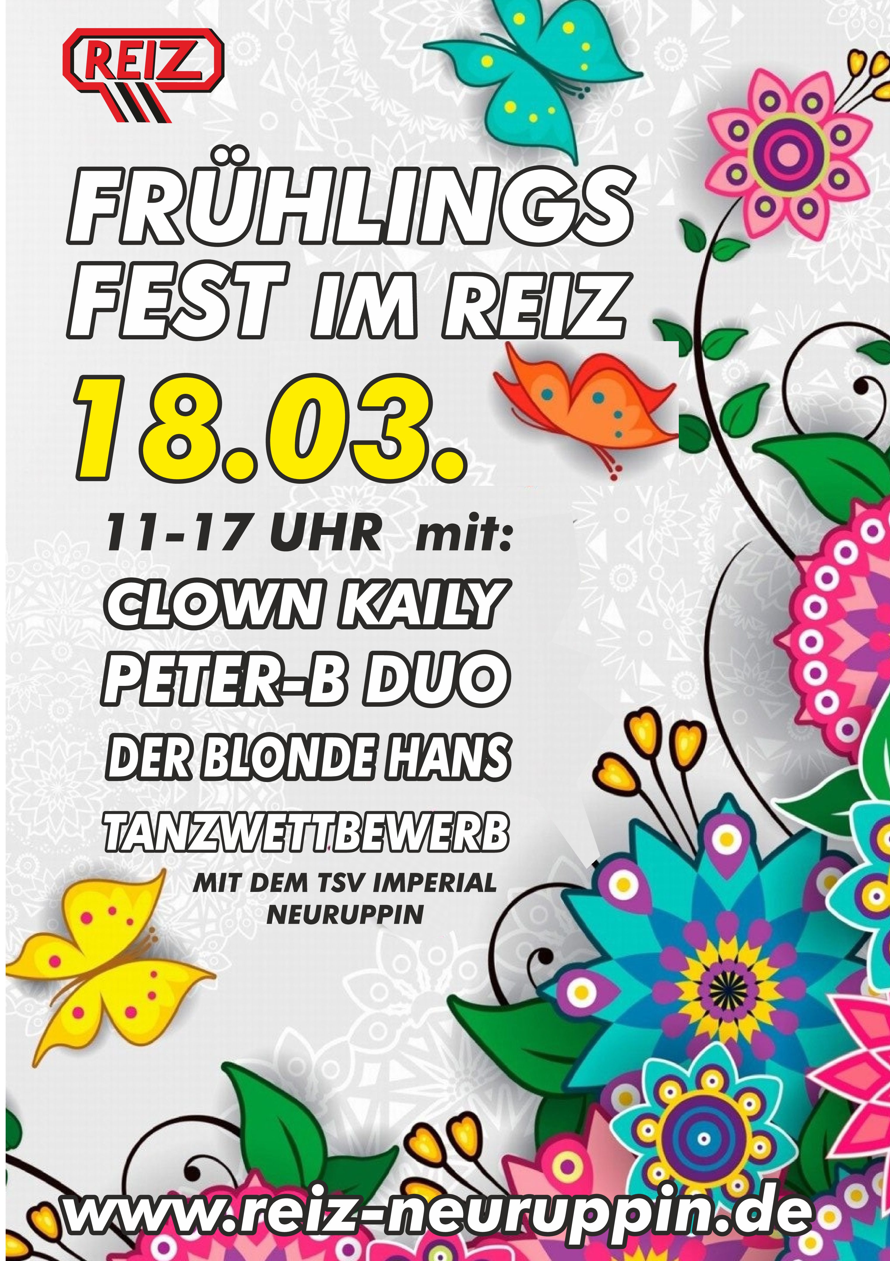 Frühlingsfest im REIZ am 18.03.2023